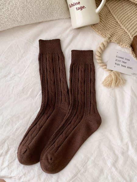 Șosete calde cu model